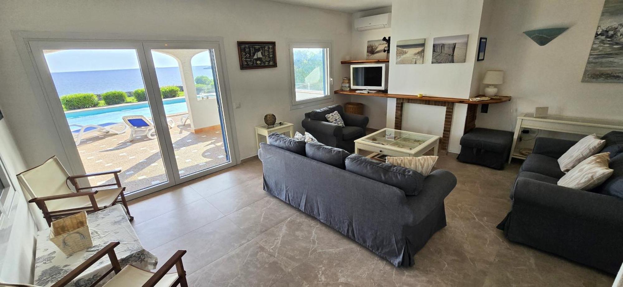 Villa Helios Villa En Cala Pi Con Vistas Despejadas Екстер'єр фото